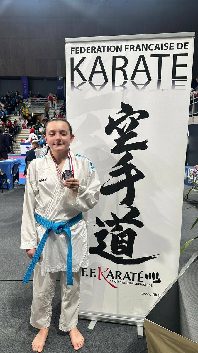 Natalia en bronze à l'open international Orléans
