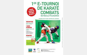 E-tournois karaté combat en ligne